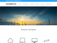 Tablet Screenshot of gompute.com